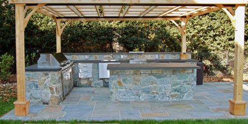 Patio Kitchen, Outdoors Kitchen, Outdoor Living Space, Free Estimates